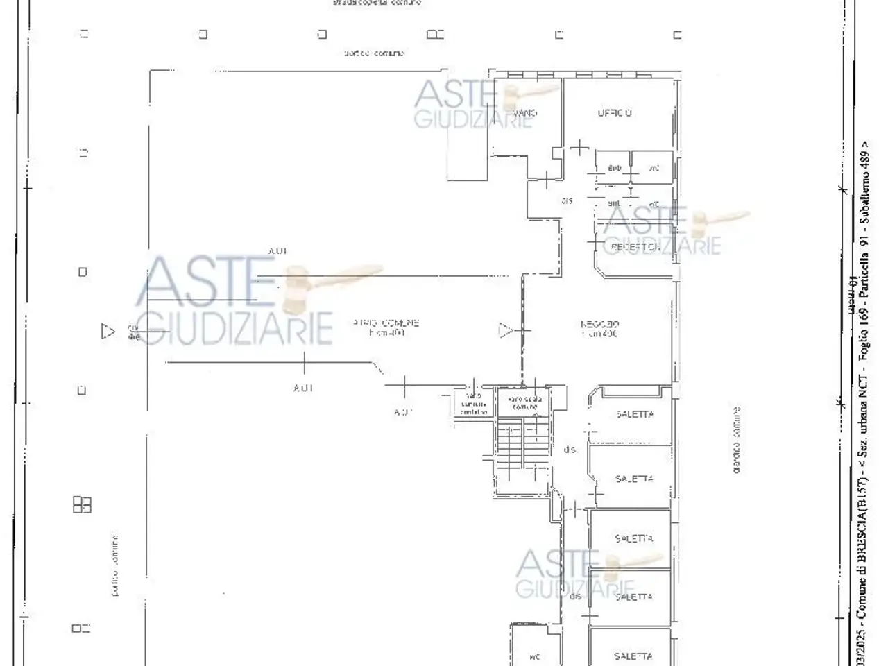 Fabbricato misto in Via Malta 4/E 4, Brescia, {3} - Planimetria 1