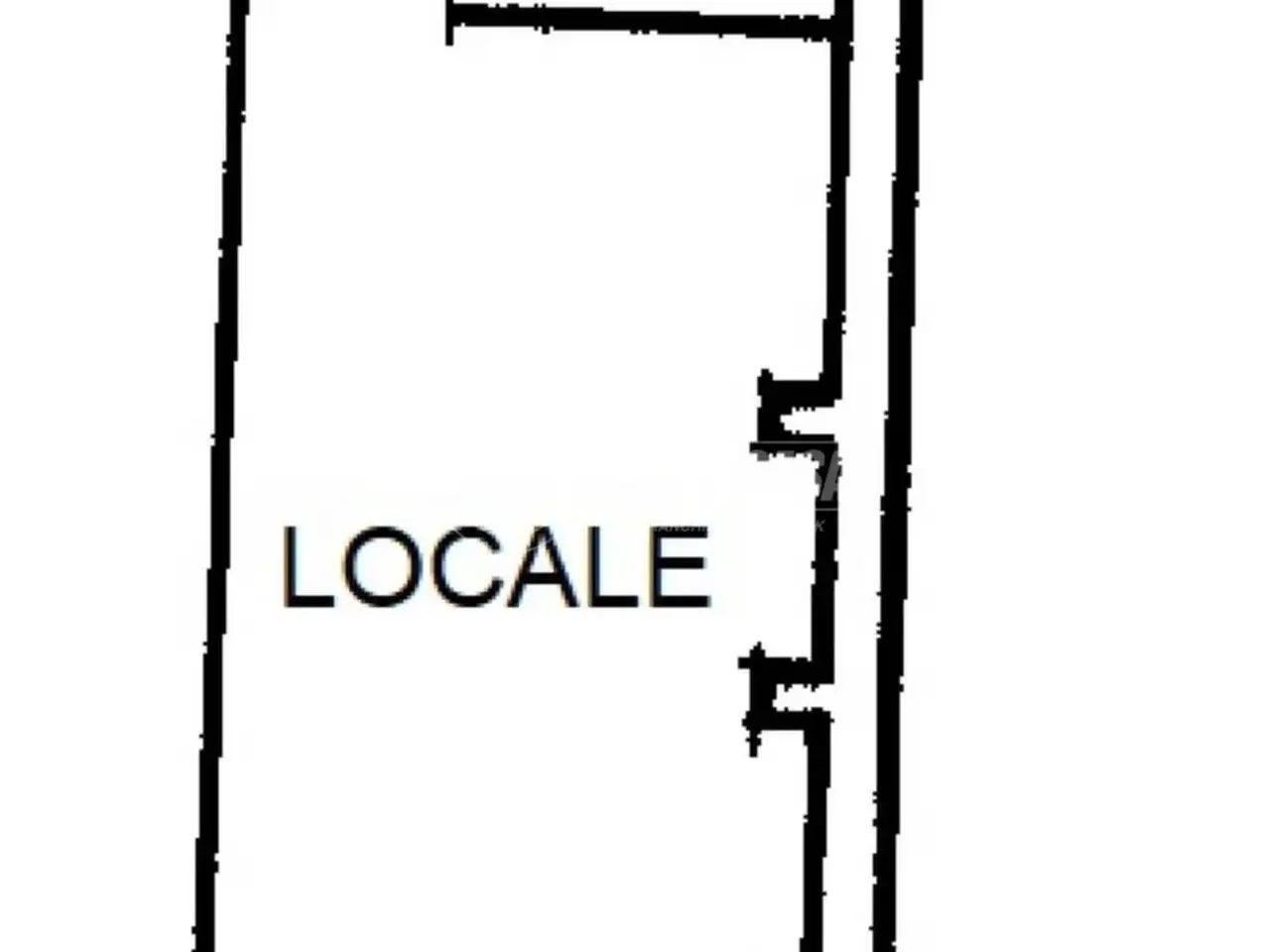 Negozio in Via Giulio Petroni, Bari, {3} - Planimetria 1