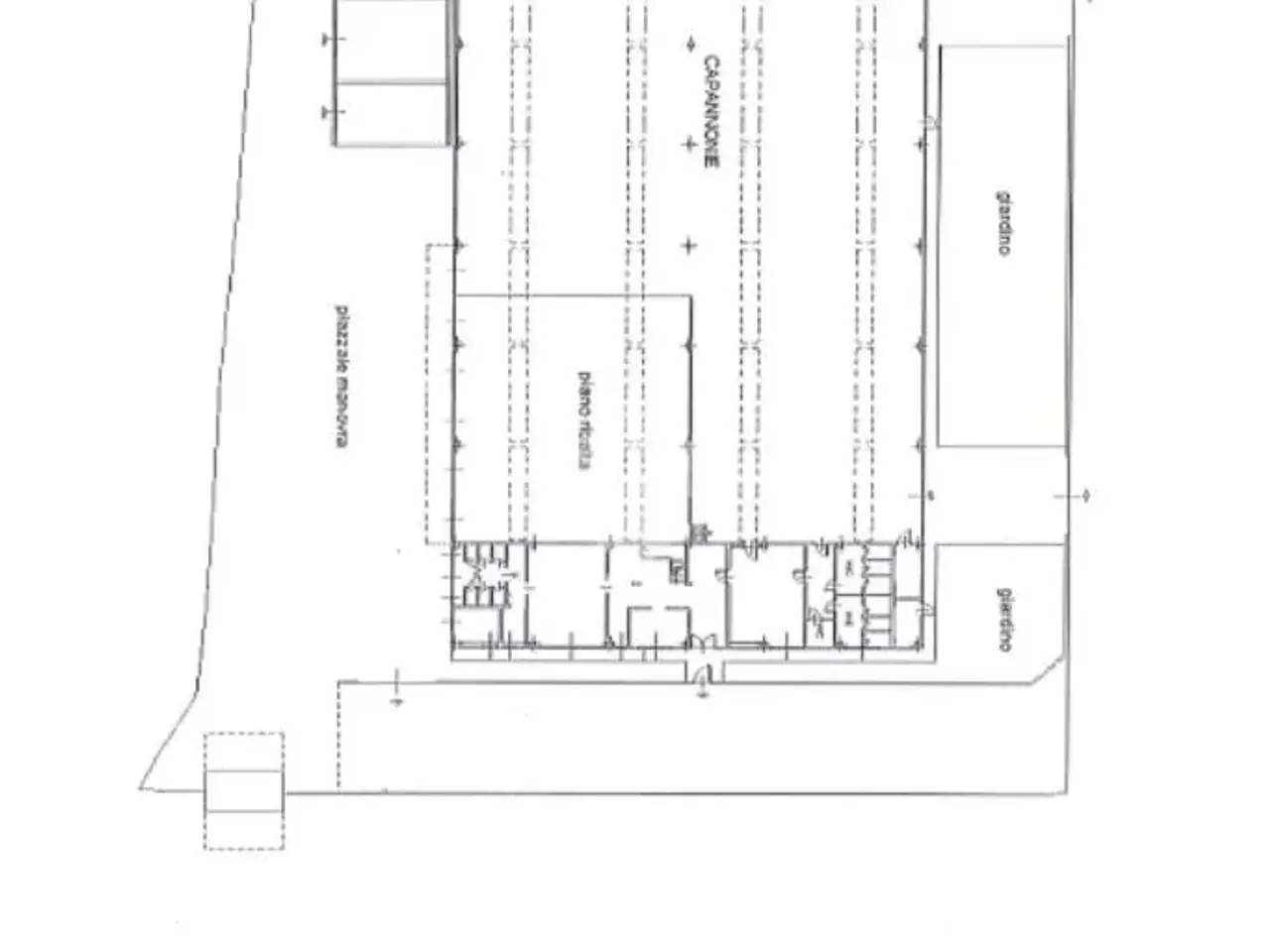 Capannone in Via Arno 4, San Giuliano Milanese, {3} - Planimetria 1