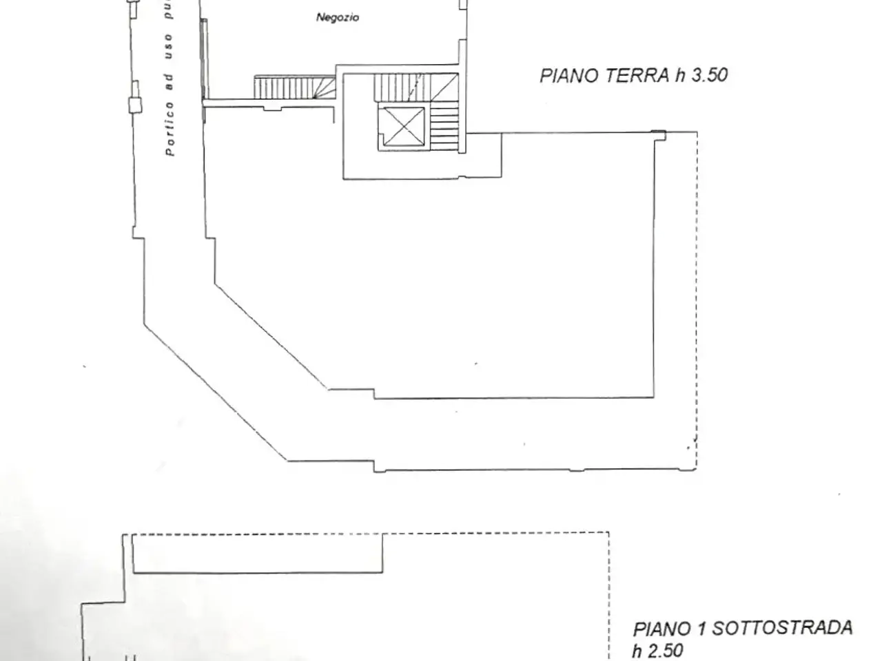 Negozio in Via Roma, Vigodarzere, {3} - Planimetria 1