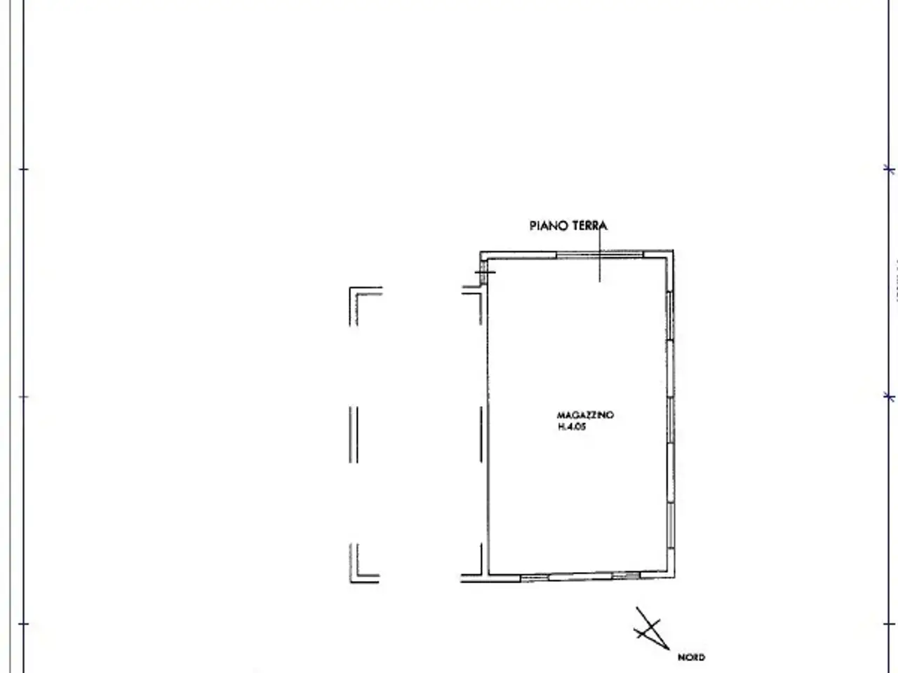 Magazzino in Via Aventino Snc, Chieti, {3} - Planimetria 1