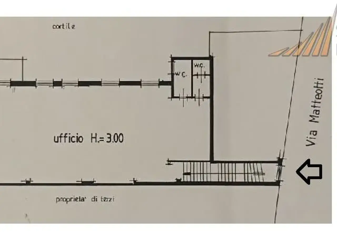 Ufficio in Via Matteotti 11, Bresso, {3} - Planimetria 1