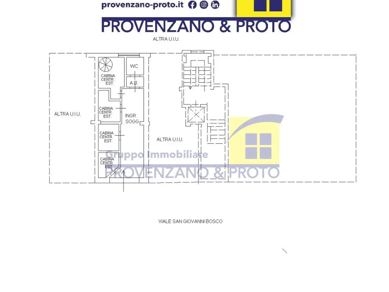 Negozio in Viale San Giovanni Bosco 125, Brindisi, {3} - Planimetria 1