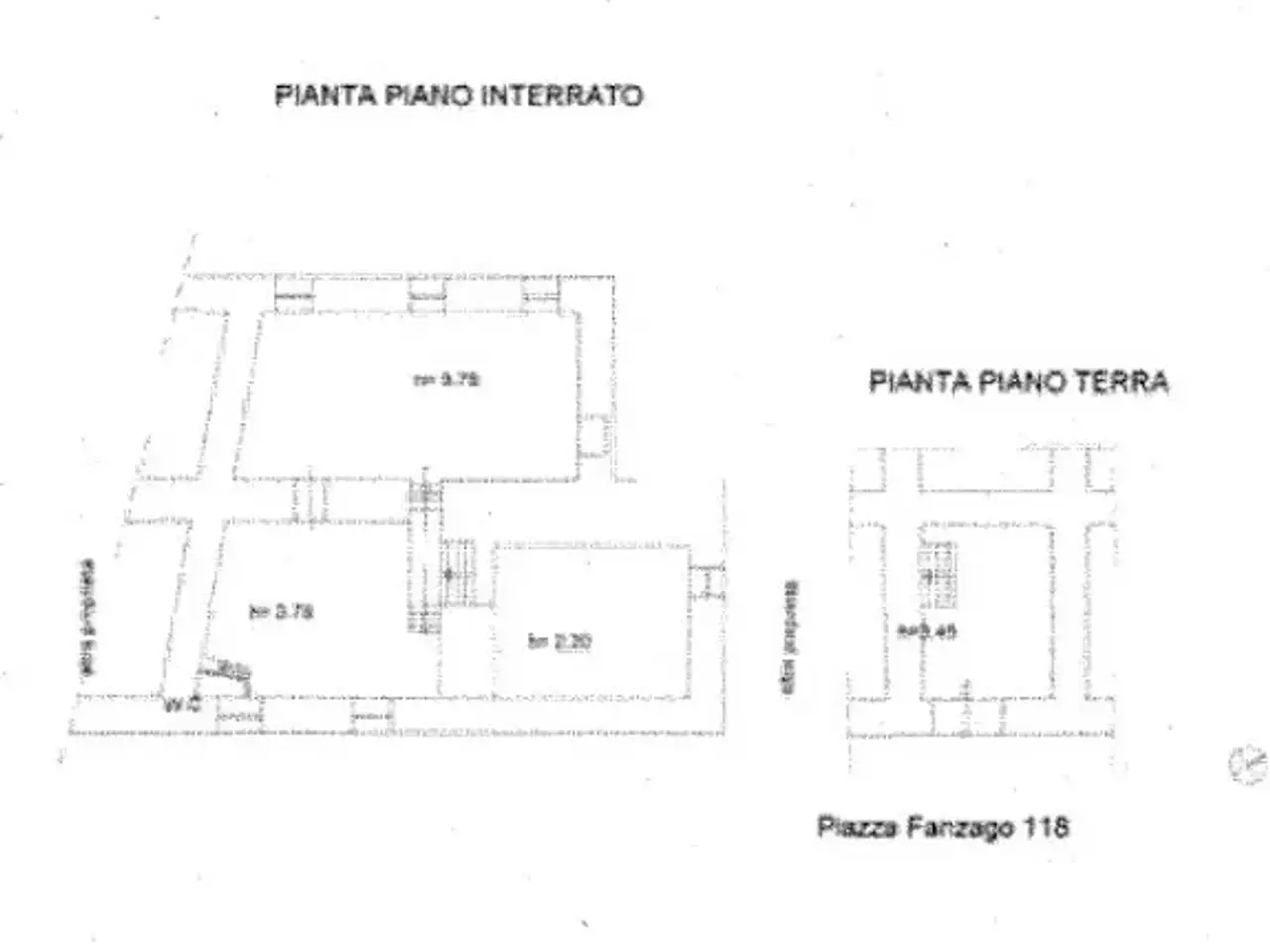 Negozio in Piazza Cosimo Fanzago, Napoli, {3} - Planimetria 1