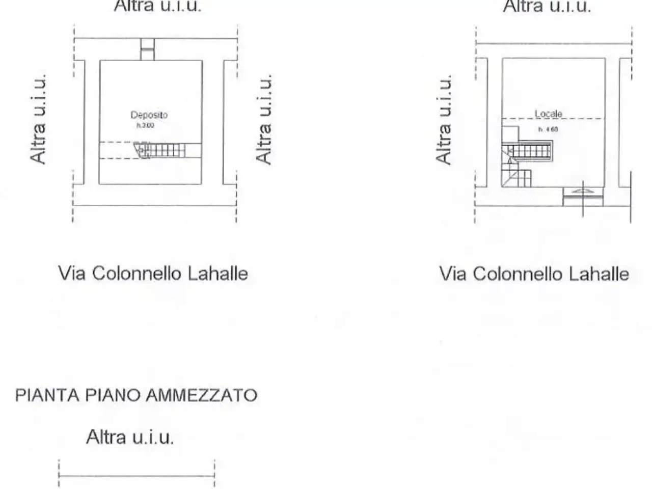 Negozio in Via Colonnello Carlo Lahalle, Napoli, {3} - Planimetria 1