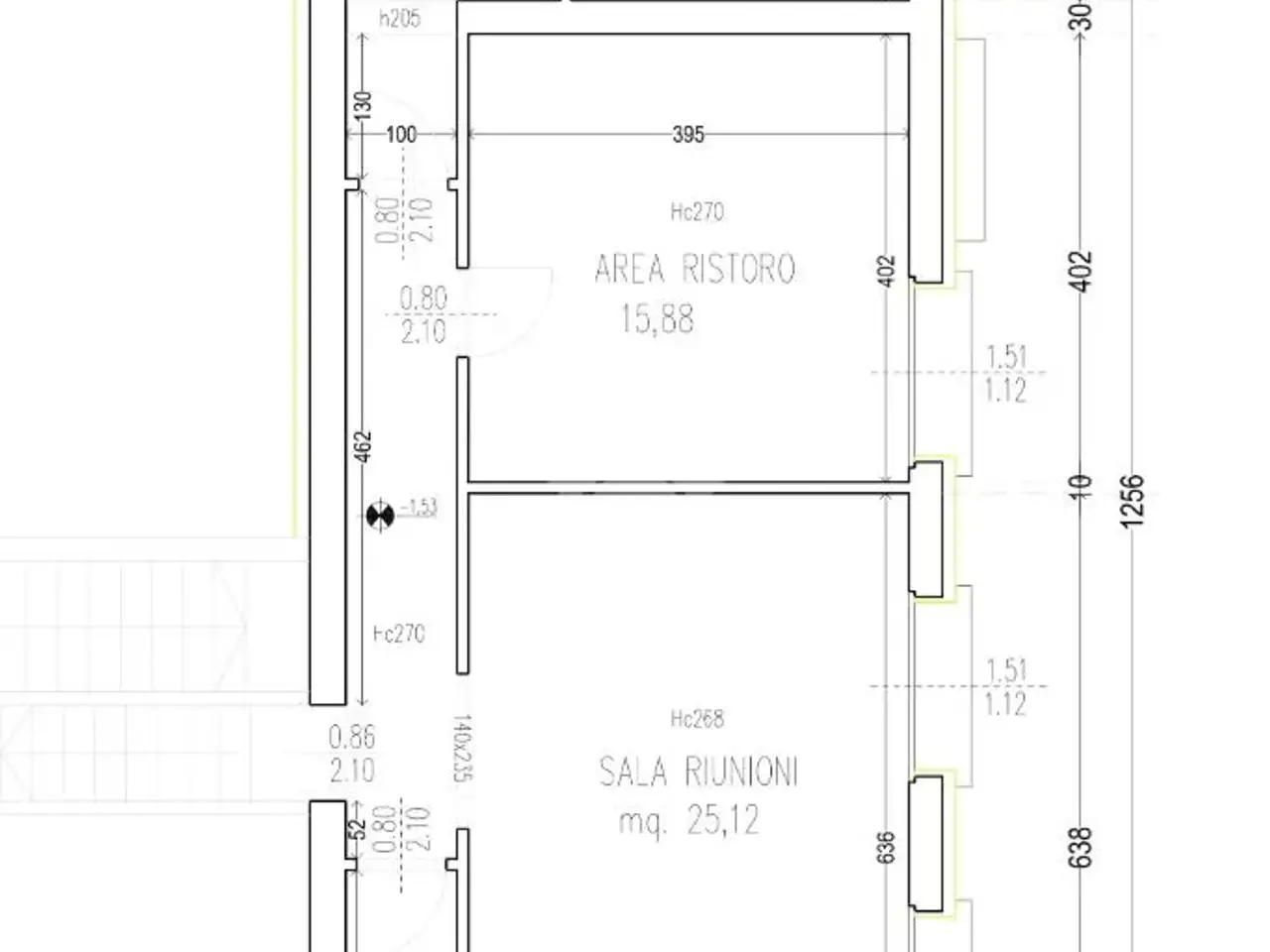 Capannone in Via del Tuscolano 30, Bologna, {3} - Planimetria 1