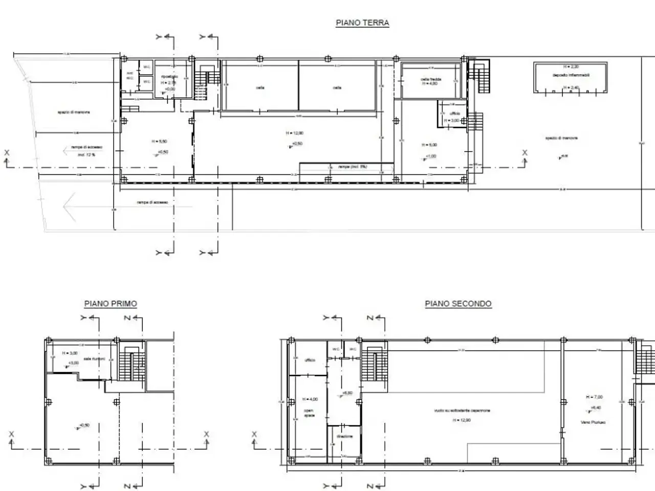 Capannone in Via Moia 127, Brugherio, {3} - Planimetria 1