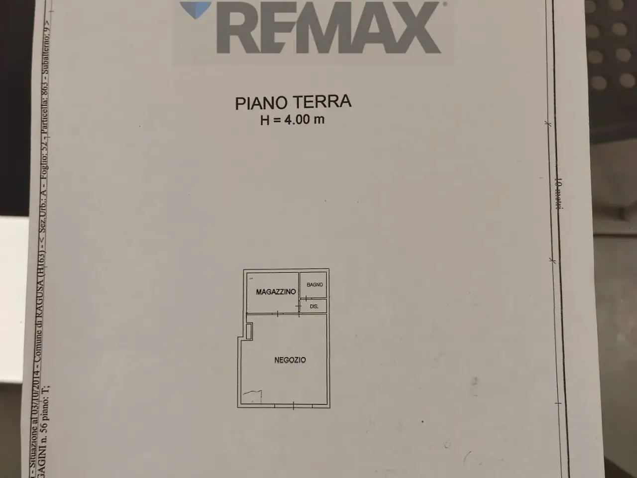 Negozio in , Ragusa, {3} - Planimetria 1