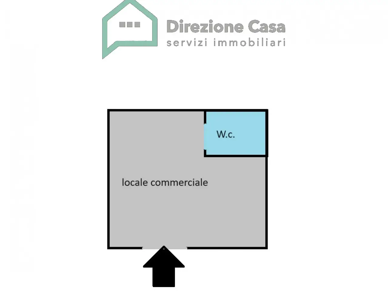 Negozio in Via Abate Minichini, 52, Napoli, {3} - Planimetria 1