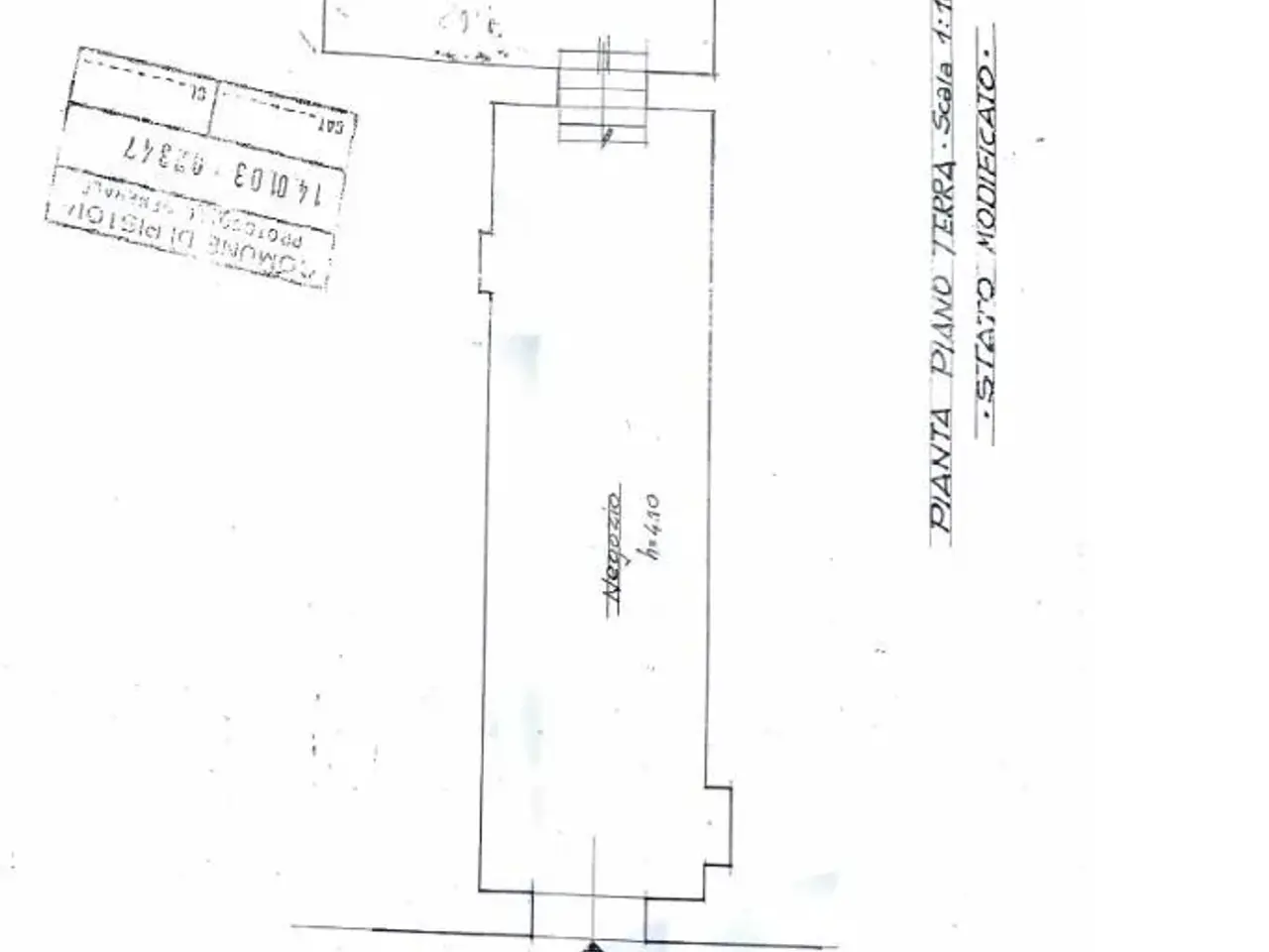 Negozio in Negozio Via Venti Settembre 200, Pistoia, {3} - Planimetria 1