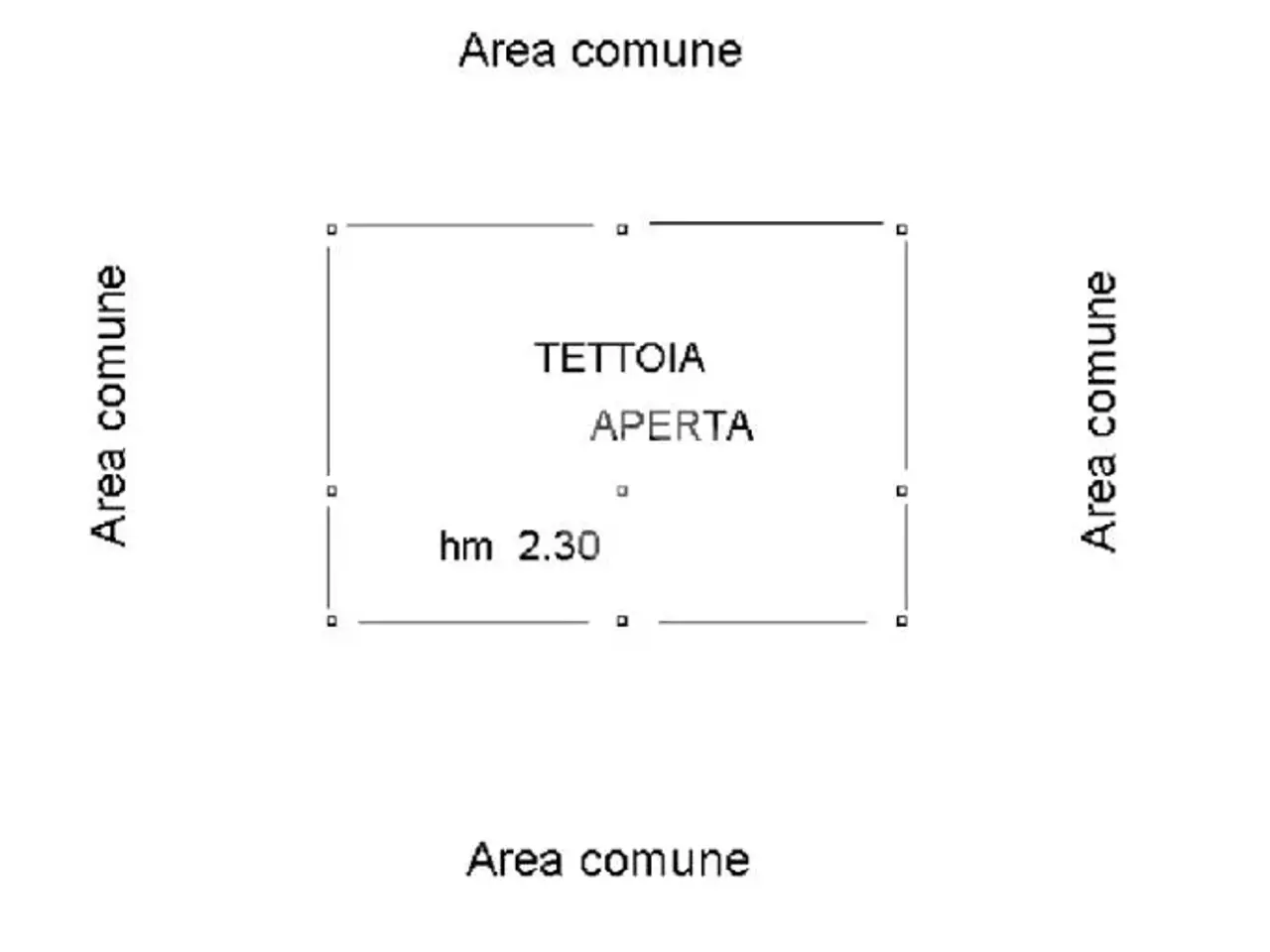 Magazzino in Via Pramarzo 4, Baldissero Canavese, {3} - Planimetria 1