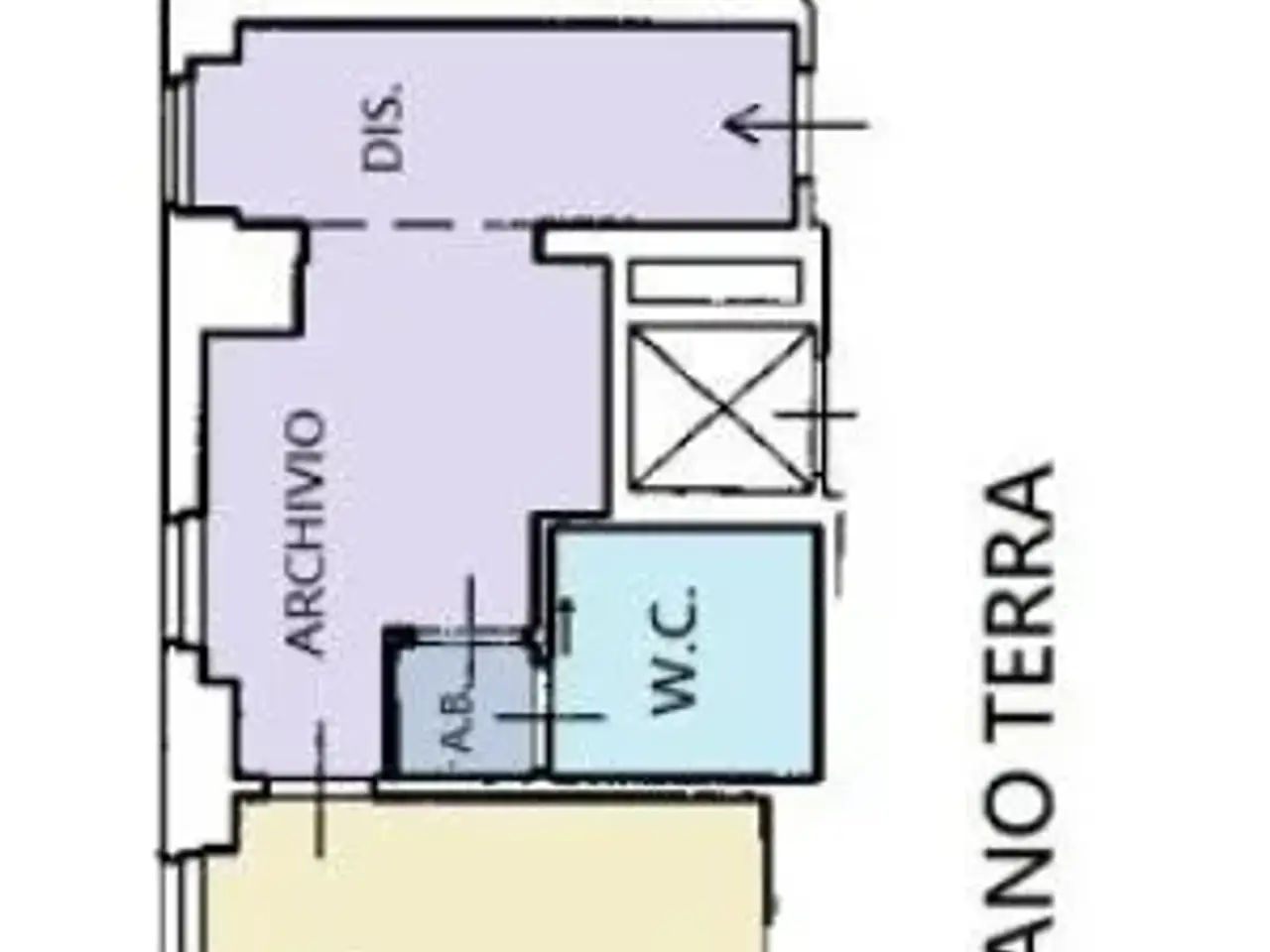 Ufficio in Via Agostino Depretis 15, Voghera, {3} - Planimetria 1