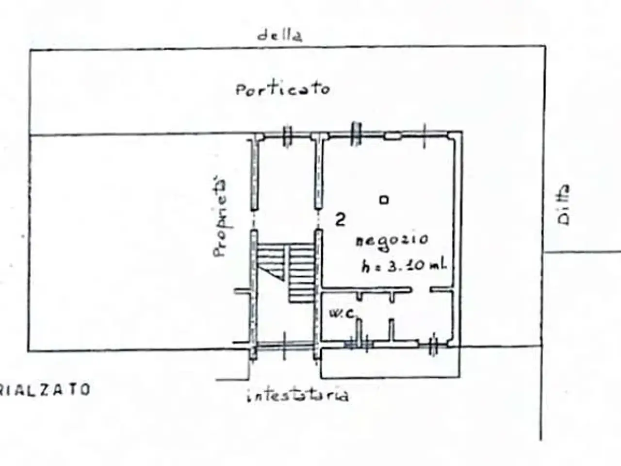 Negozio in Via Filippo Turati  30, Cermenate, {3} - Planimetria 1