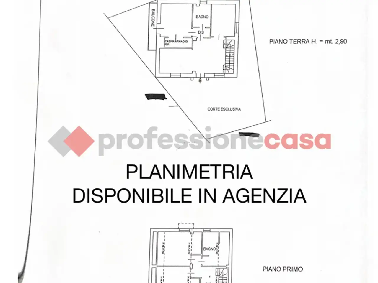 Negozio in Via Moele Tosi 2, Paliano, {3} - Planimetria 1