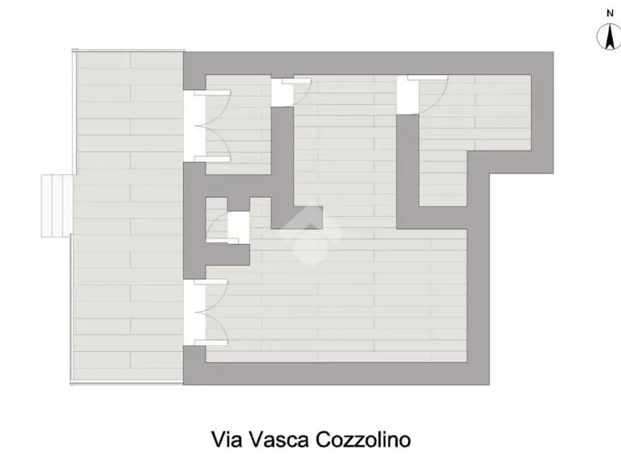 Negozio in Via Vasca Cozzolino 80, Pollena Trocchia, {3} - Planimetria 1