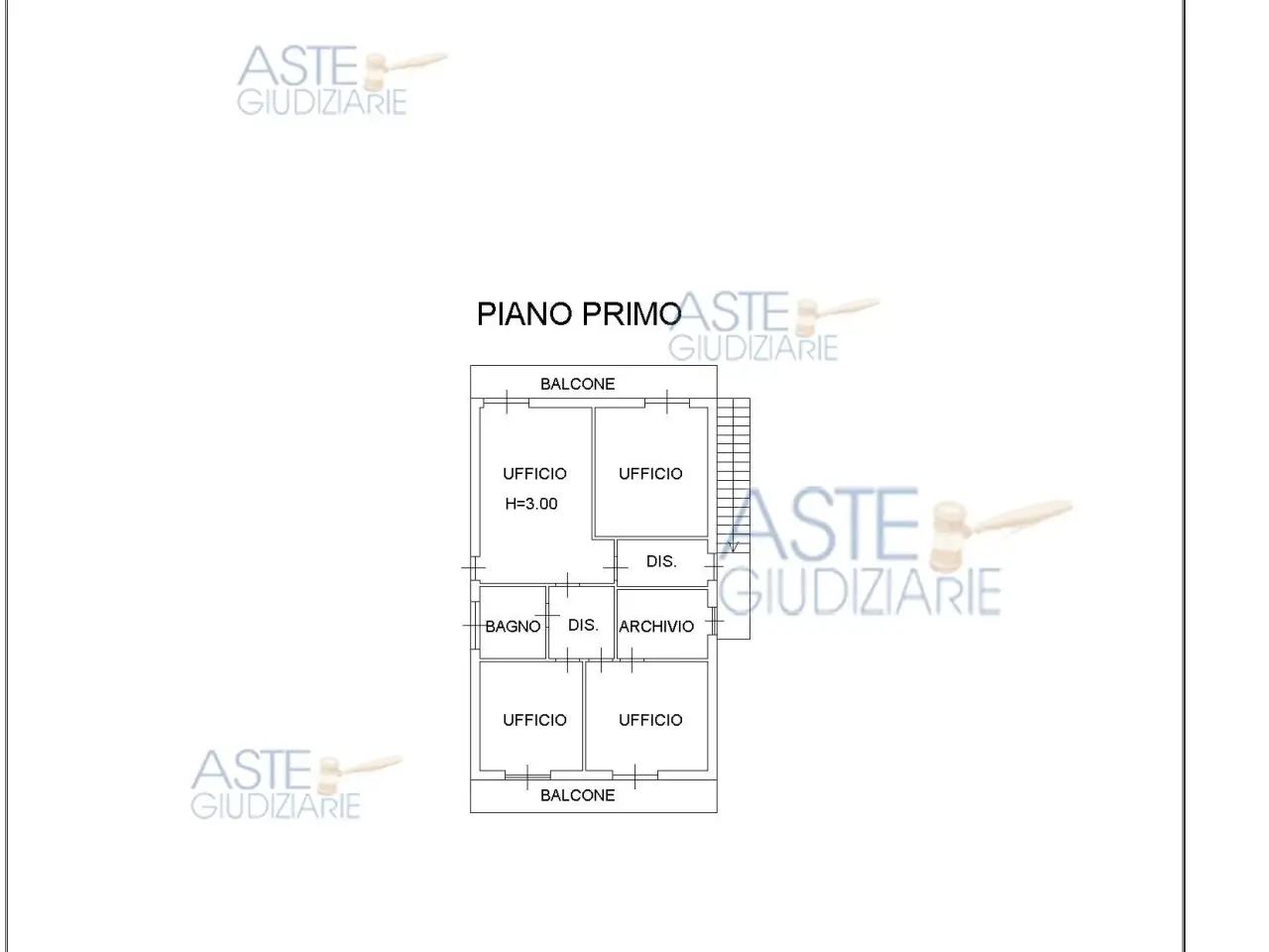 Ufficio in V. delle Bettole, 112 E 114, 25129 Brescia Bs, Italia 112, Brescia, {3} - Planimetria 1