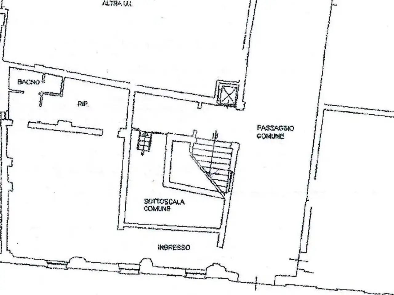 Ufficio in Via Luigi Galuppi 23, Pieve Di Cento, {3} - Planimetria 1