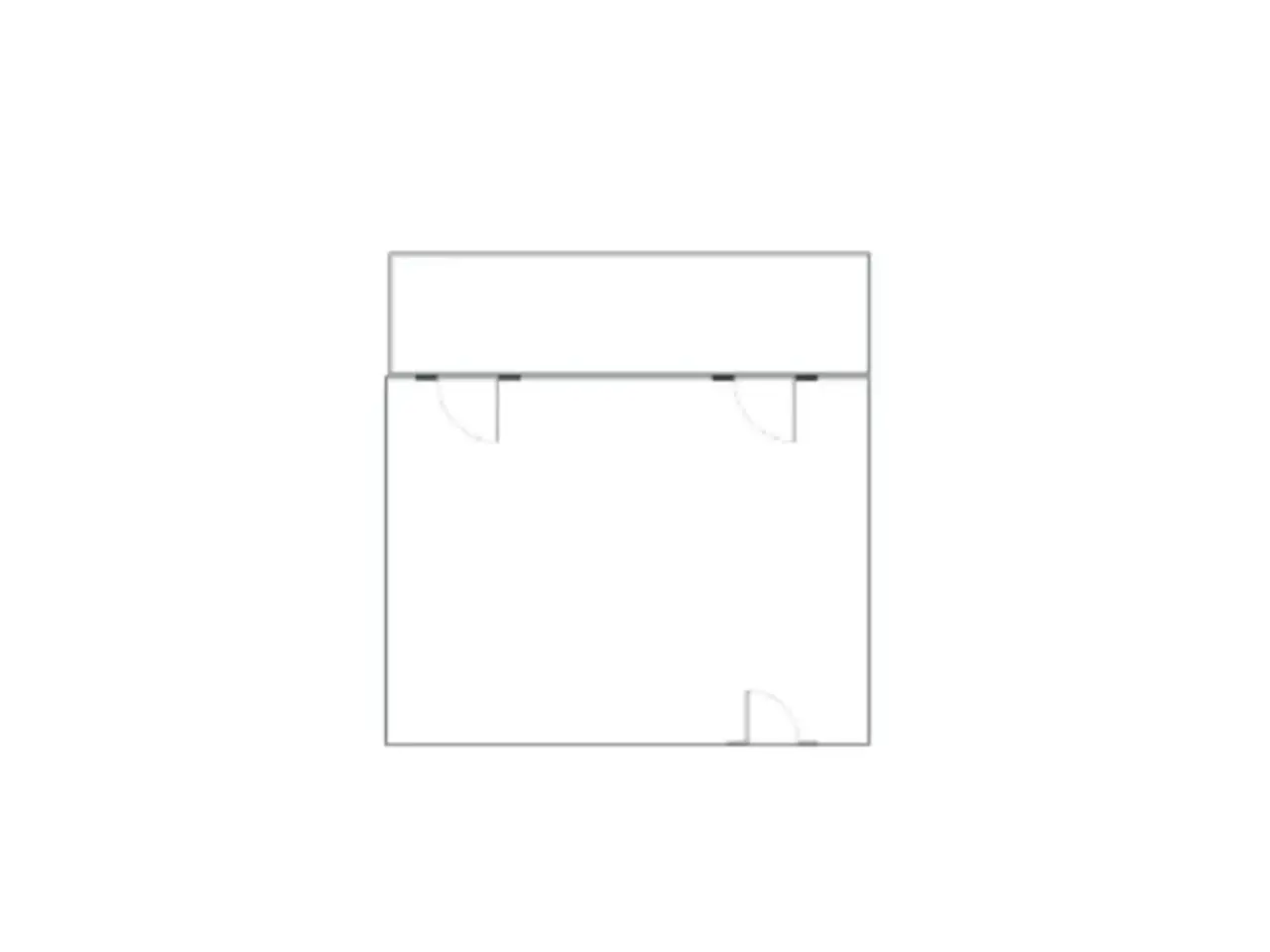 Ufficio in Via Leoncavallo 4, Palazzolo Sull'Oglio, {3} - Planimetria 1