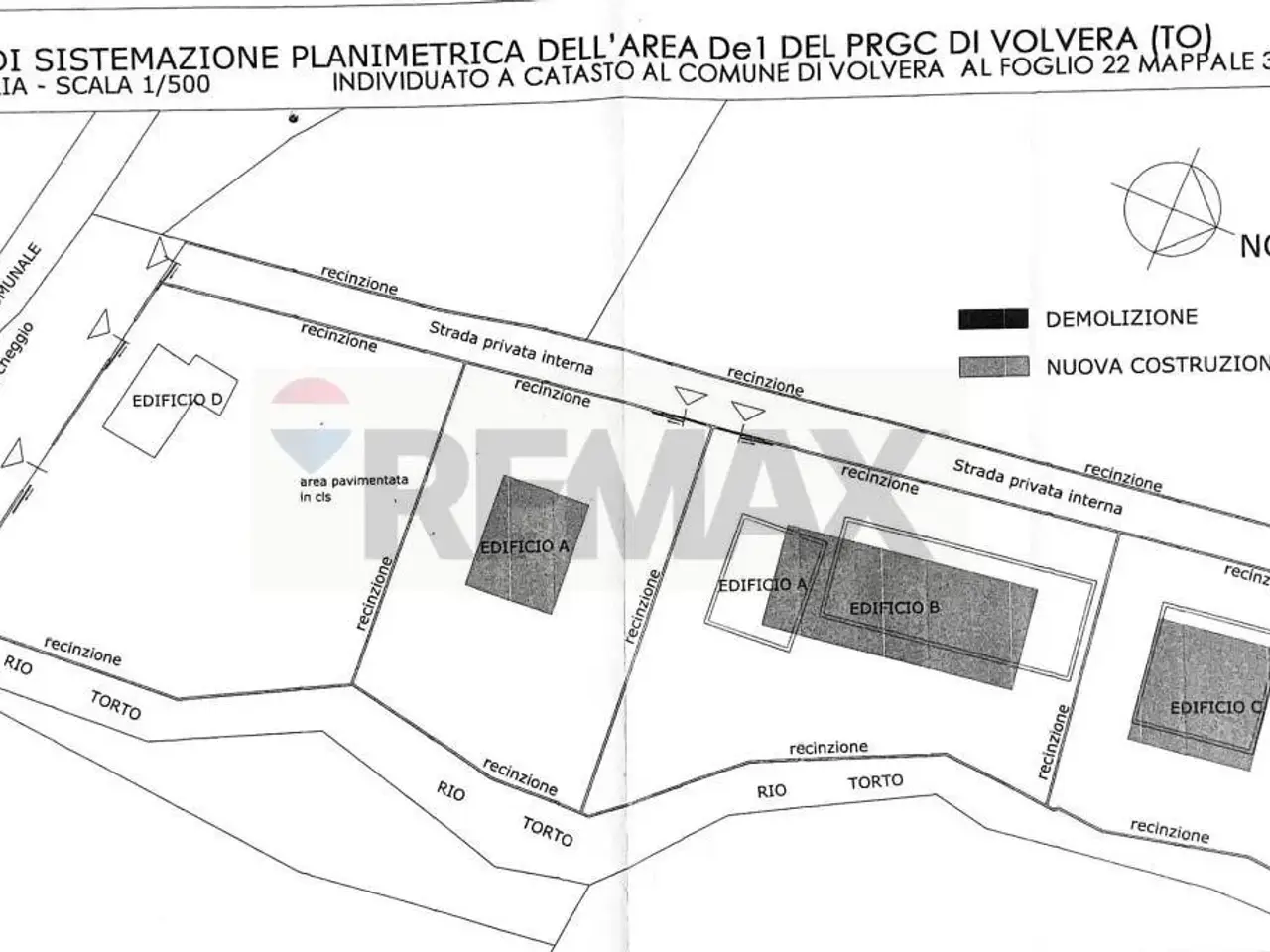 Capannone in , Volvera, {3} - Planimetria 1