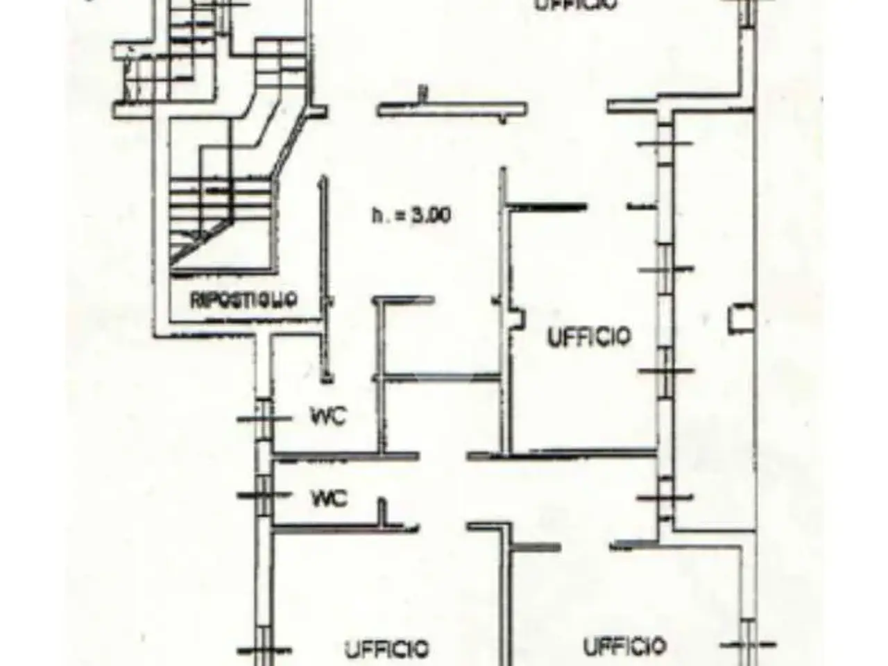 Ufficio in Via Monte Rosa 28, Concorezzo, {3} - Planimetria 1