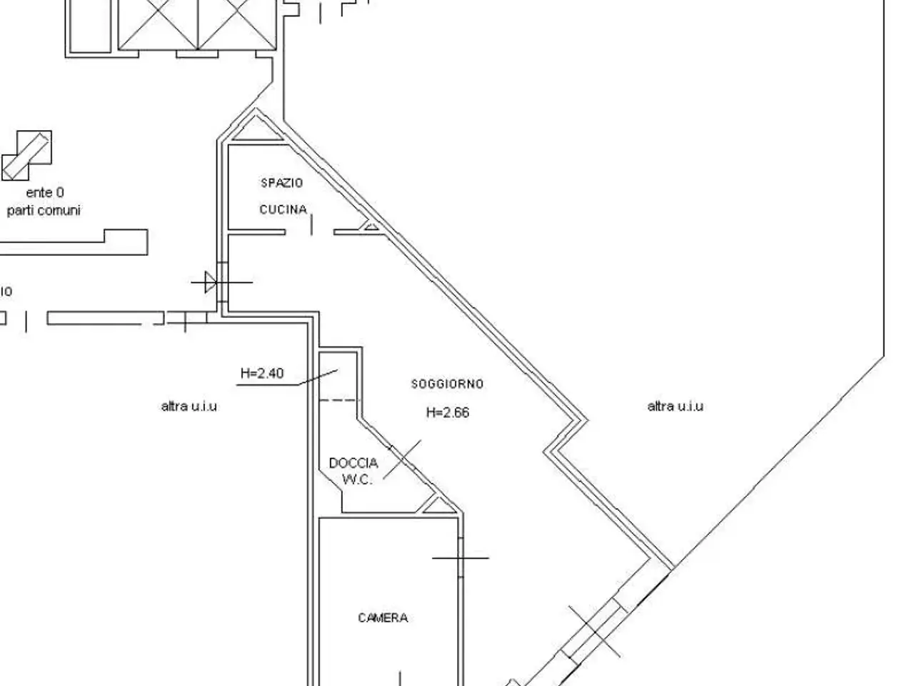 Trilocale in vendita, Via Giarrette, 111, Monfalcone - Planimetria 1