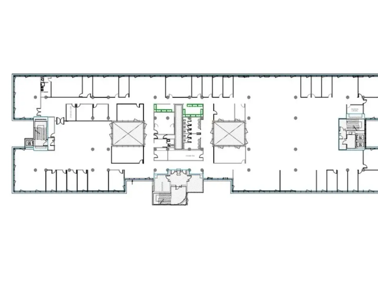 Ufficio in Via Amsterdam 145, Roma, {3} - Planimetria 1