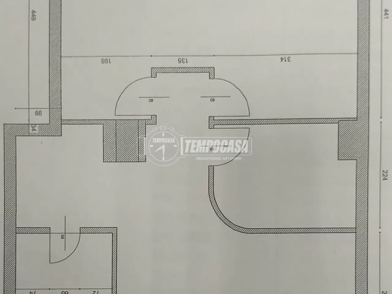 Negozio in Via Cipro 108, Brescia, {3} - Planimetria 1