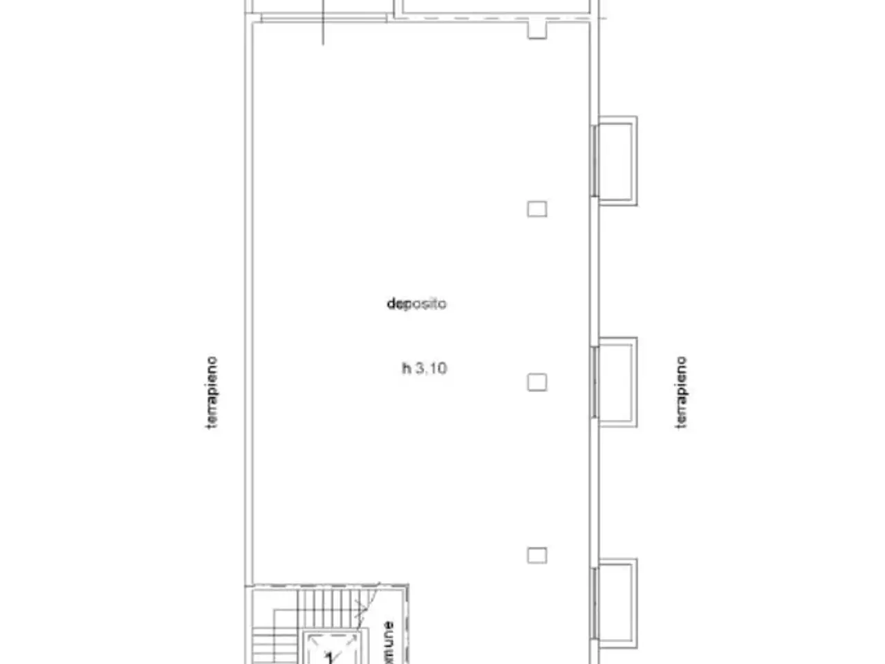 Capannone in Via Monte Cevedale 5, Seveso, {3} - Planimetria 1