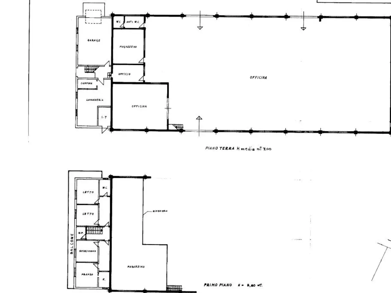 Capannone in Via San Giacomo 37, Carpi, {3} - Planimetria 1