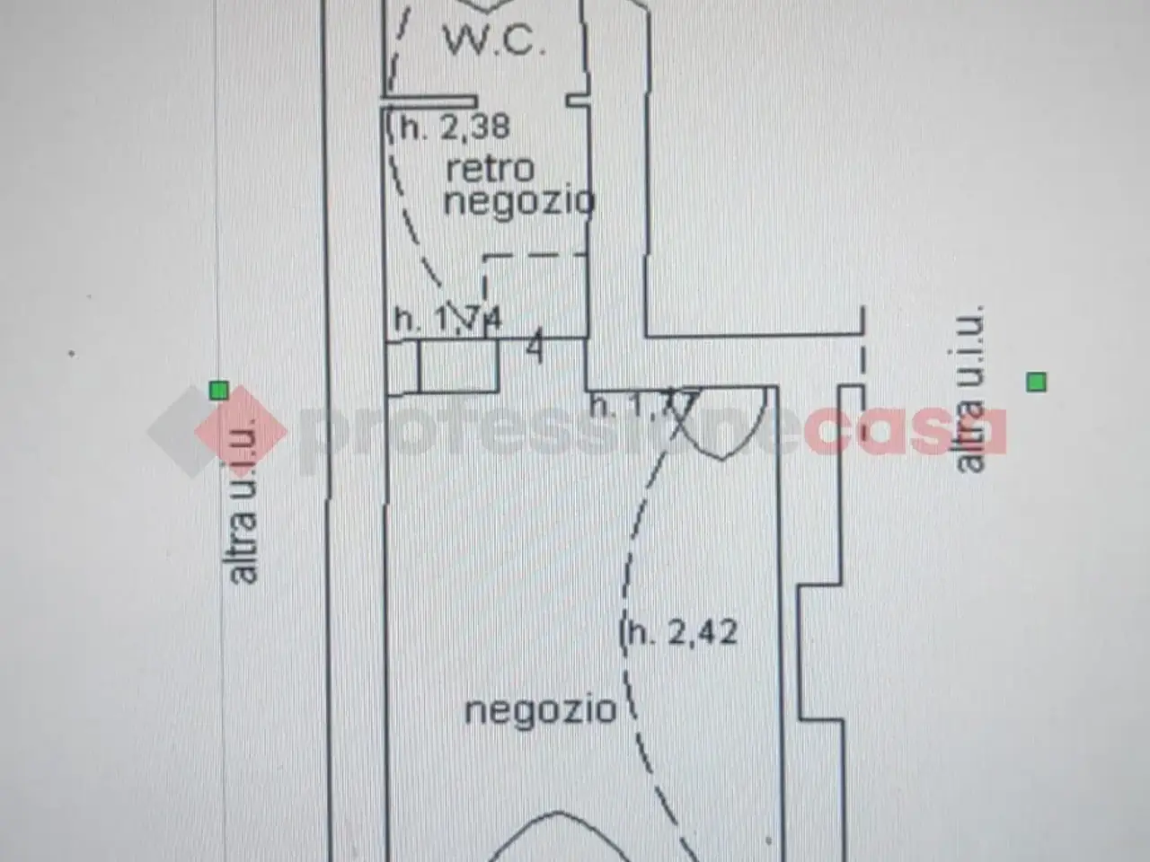 Negozio in Via Niccolini, Firenze, {3} - Planimetria 1