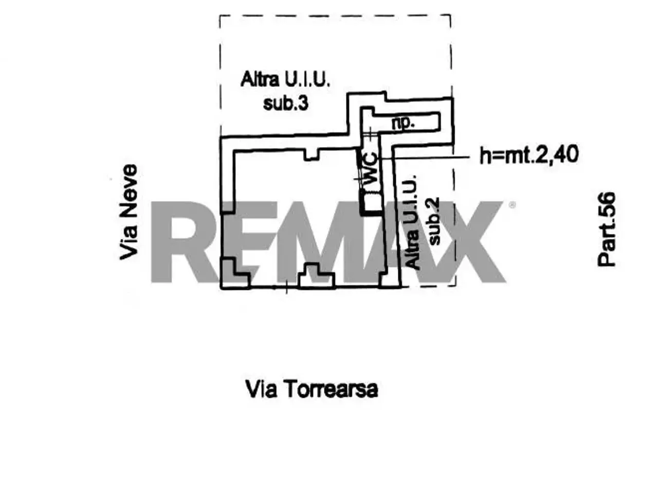 Esercizio commerciale in Via Torrearsa 18, Trapani, {3} - Planimetria 1