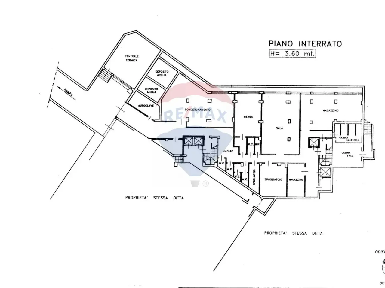 Albergo in Via Francesco Baracca 231/18, Firenze, {3} - Planimetria 1