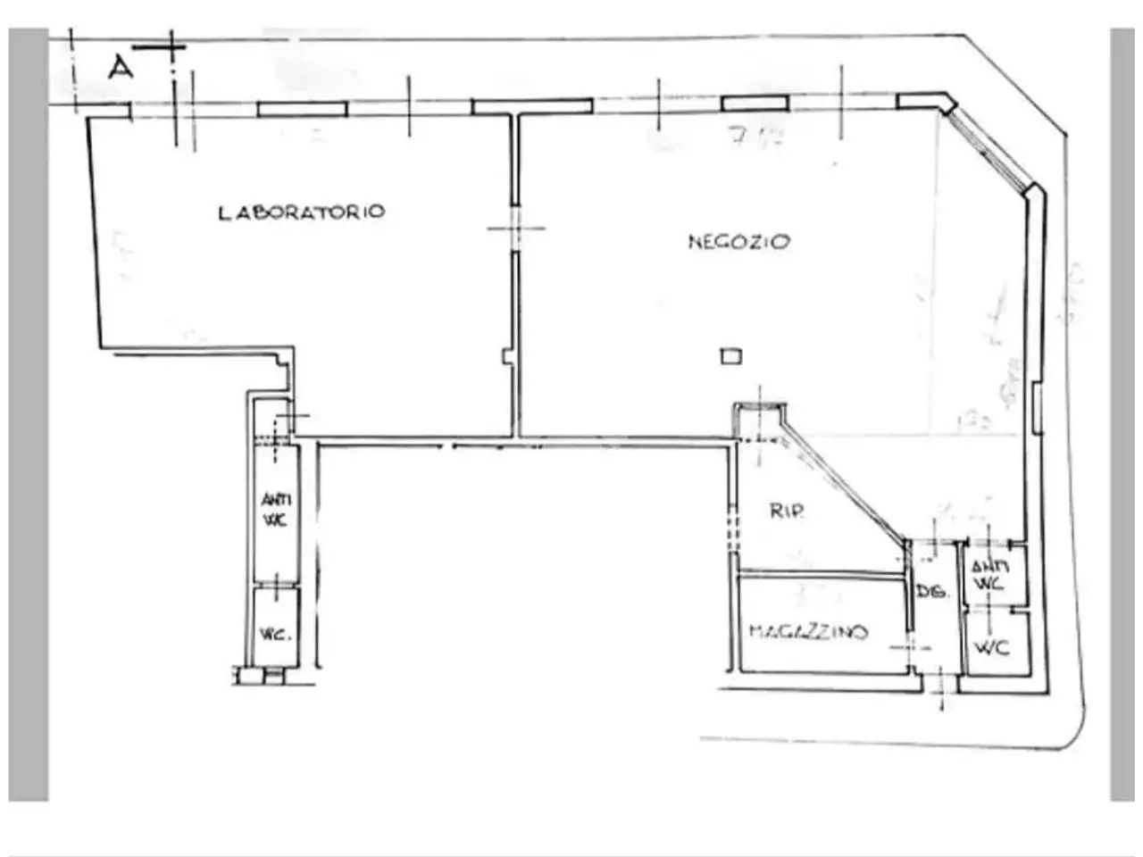 Laboratorio in Via Fiorentina, Pistoia, {3} - Planimetria 1