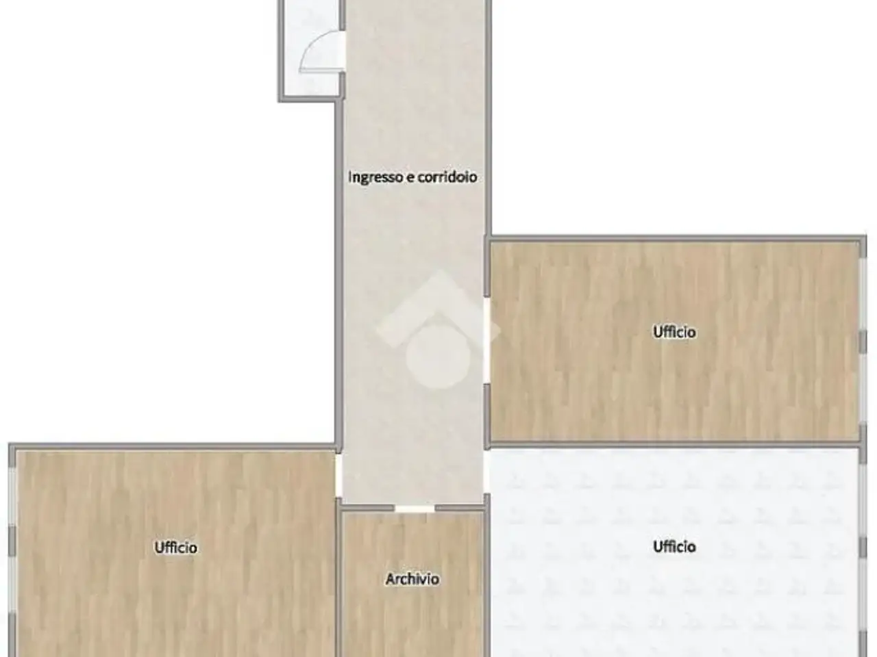 Ufficio in Via Trieste 7, Padova, {3} - Planimetria 1