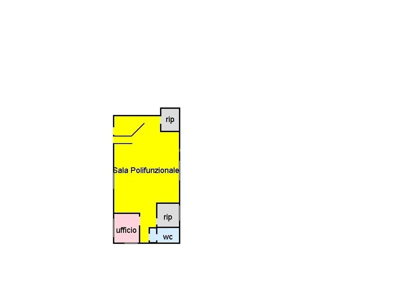 Ufficio in Via delle Magnolie 21, Alcamo, {3} - Planimetria 1
