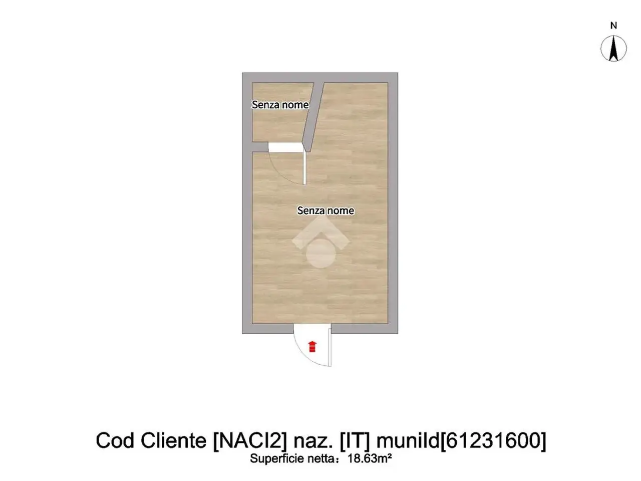 Negozio in Via Nicolò Garzilli 9, Napoli, {3} - Planimetria 1