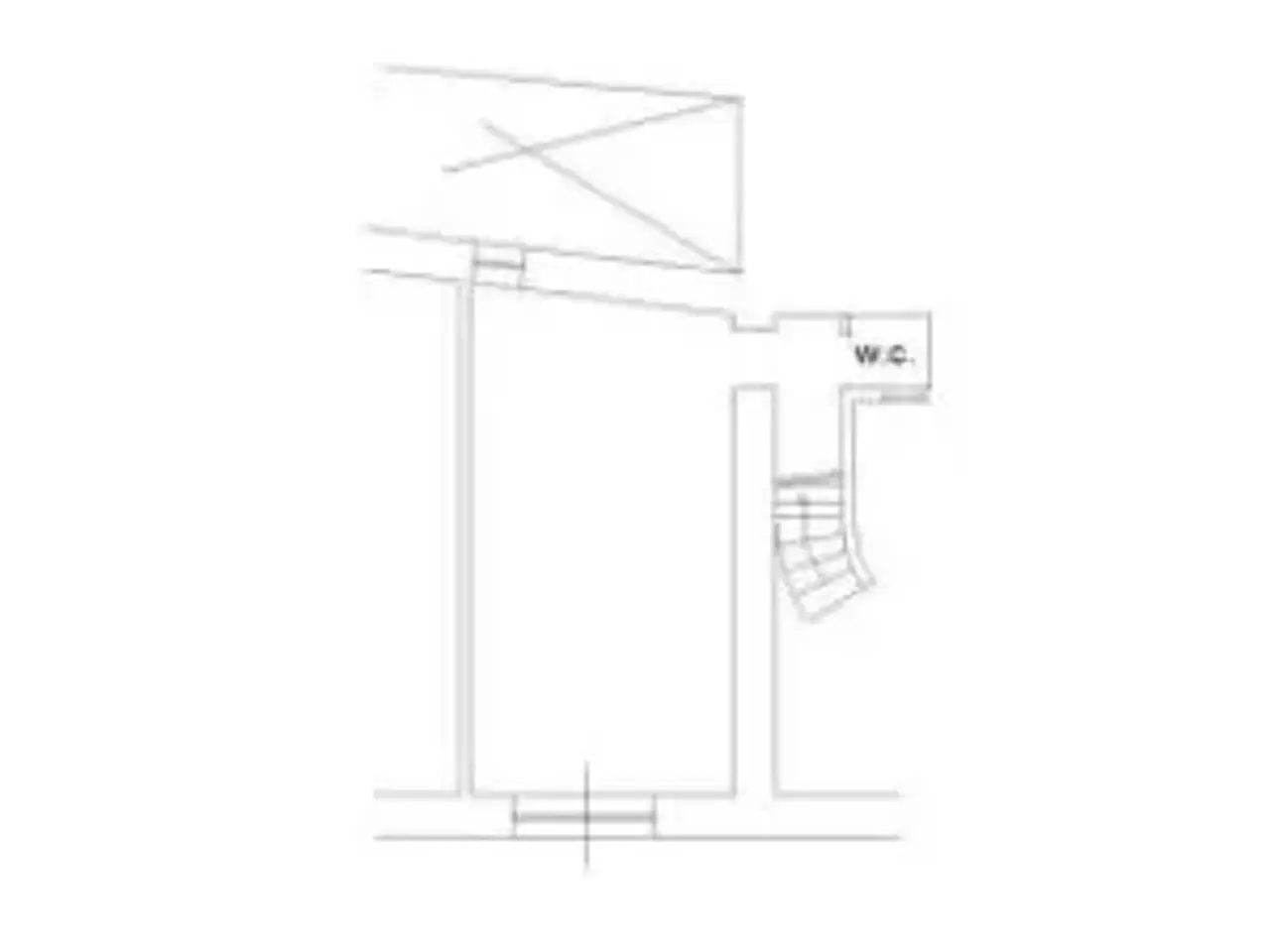 Negozio in Via del Vantaggio, Roma, {3} - Planimetria 1