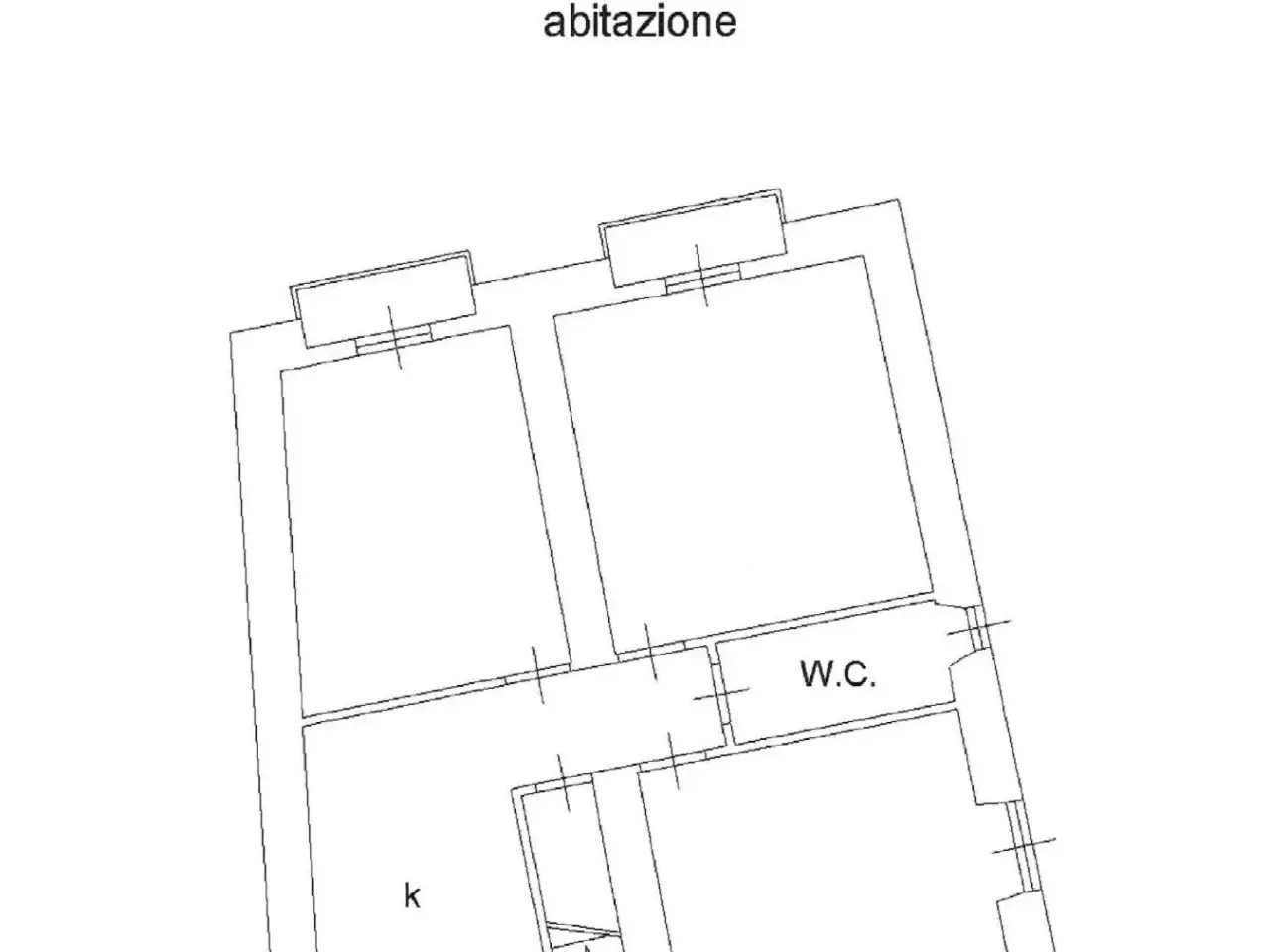 Trilocale in vendita, Via Loreto Masella, Valmontone - Planimetria 1