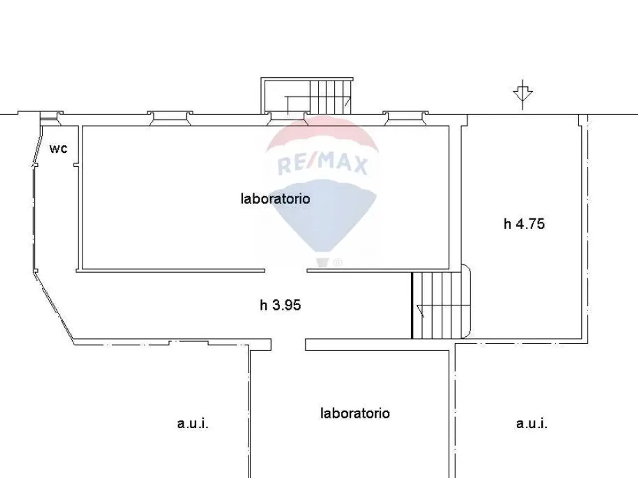 Ufficio in Corso Leonardo da Vinci 48, Gallarate, {3} - Planimetria 1