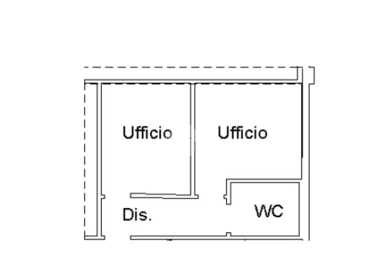 Ufficio in Via dei Tigli 2, Biassono, {3} - Planimetria 1