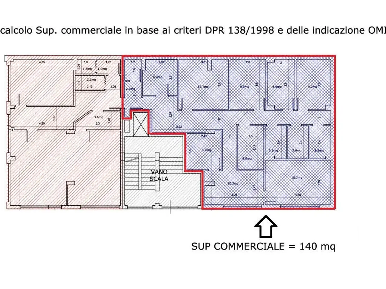 Negozio in Via Ippolito Nievo 37, Giulianova, {3} - Planimetria 1