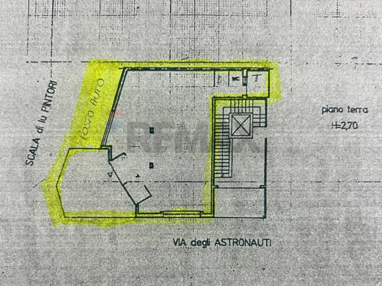 Negozio in Via degli Astronauti Snc, Sassari, {3} - Planimetria 1