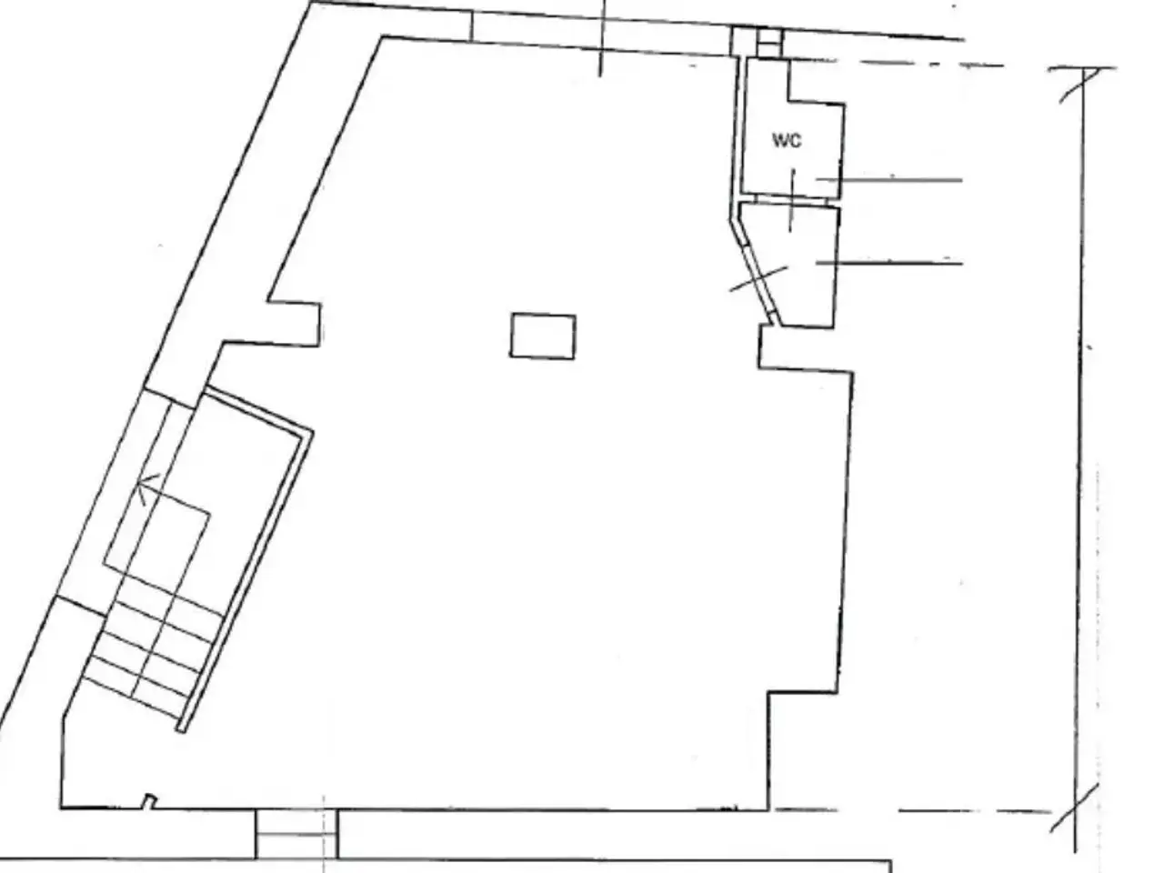 Negozio in Via a. Manzoni, Corte Franca, {3} - Planimetria 1
