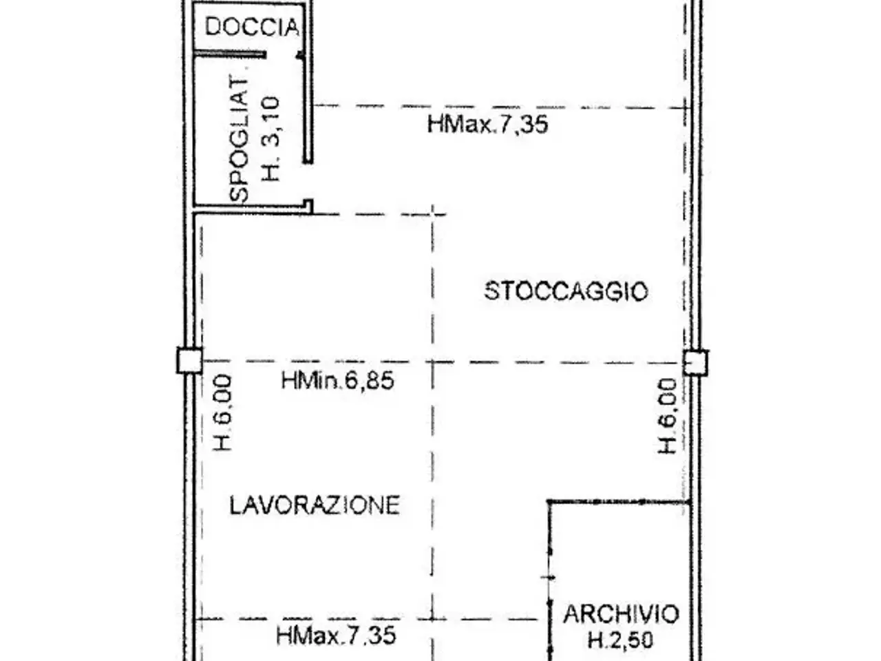 Capannone in Via Fornace, Castel Guelfo Di Bologna, {3} - Planimetria 1