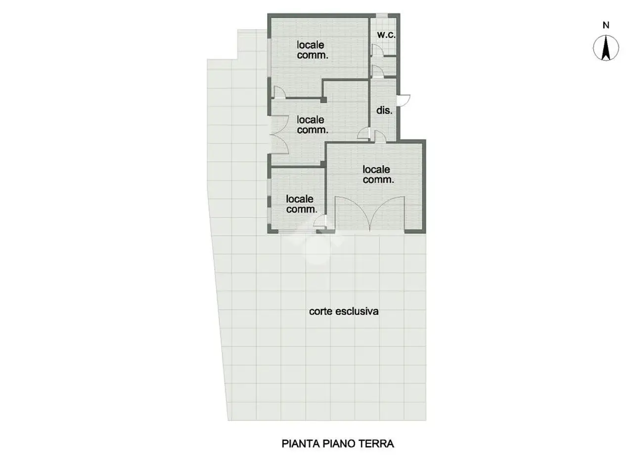 Negozio in Via Nazionale Adriatica 85, Tortoreto, {3} - Planimetria 1
