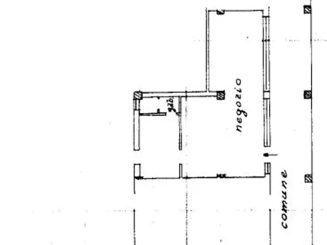 Negozio in Piazza Martiri di Belfiore 8, Treviso, {3} - Planimetria 1