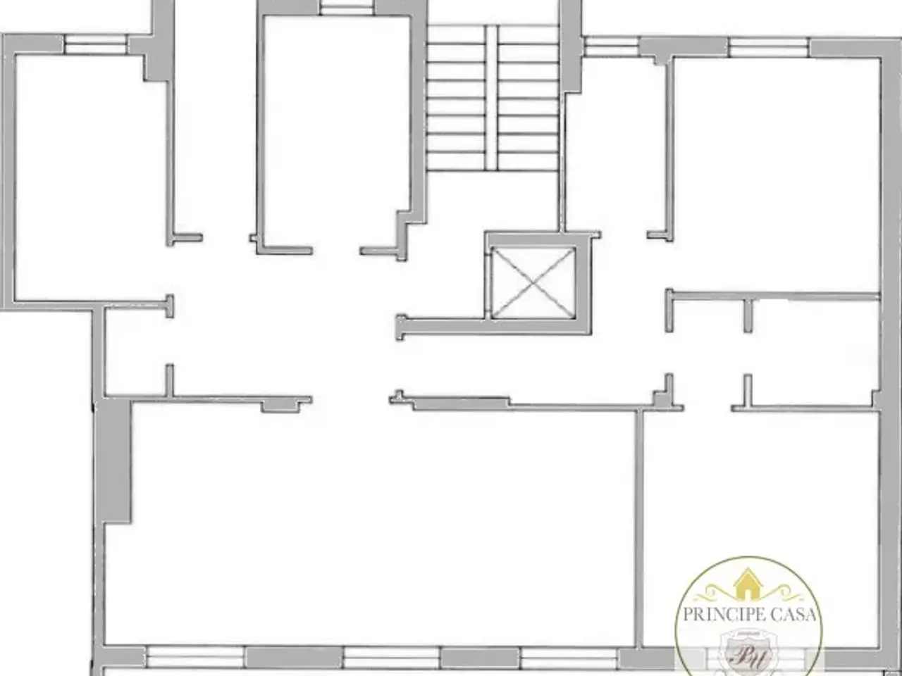 Capannone in Via Principe Umberto, Este, {3} - Planimetria 1