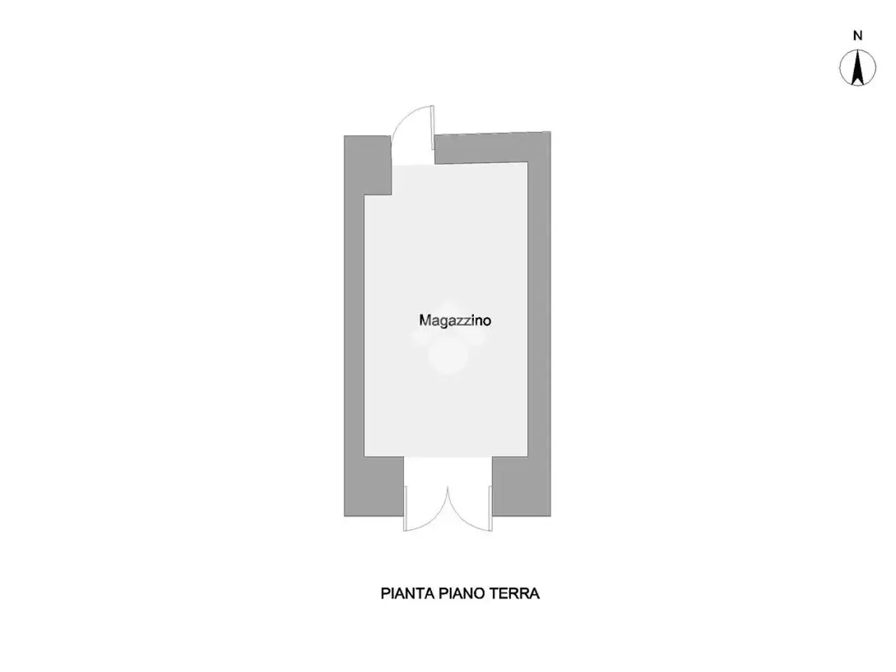 Magazzino in Via Paladini 29, Teramo, {3} - Planimetria 1