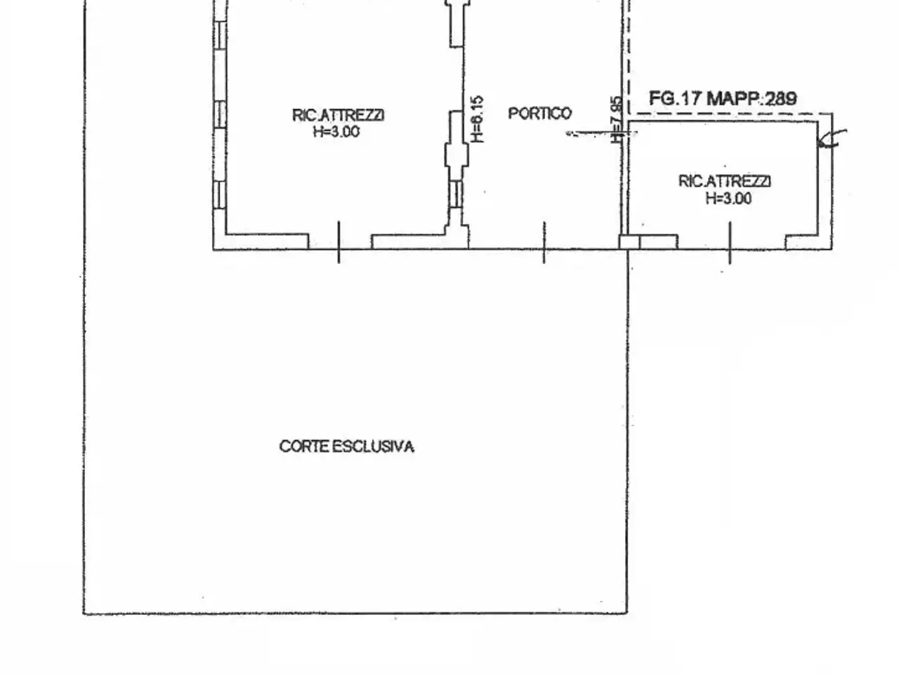 Magazzino in Via Argine Bisatto, Cinto Euganeo, {3} - Planimetria 1