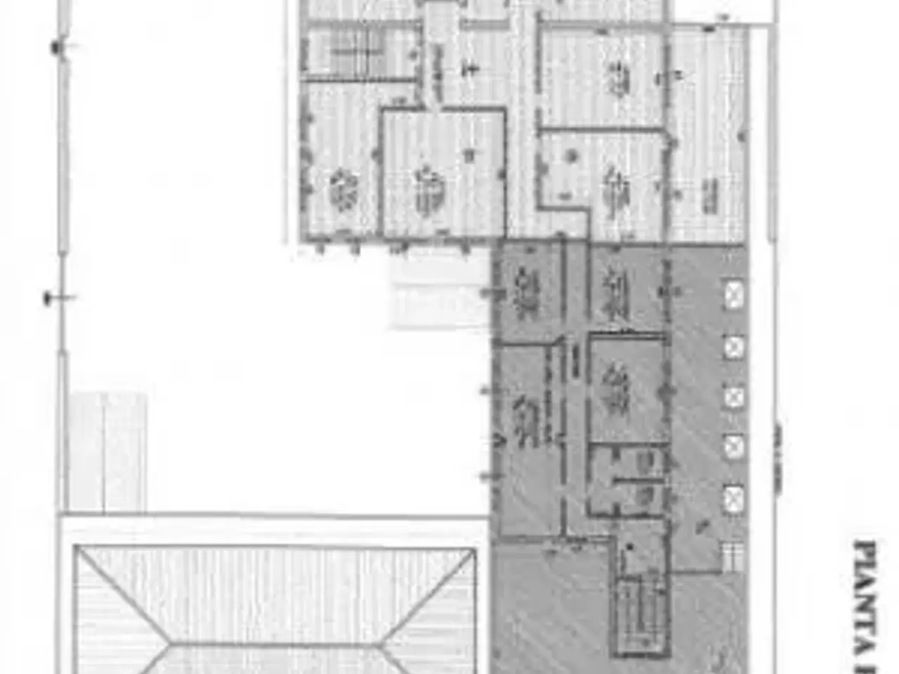 Ufficio in Via Antonio Gramsci 18, Pero, {3} - Planimetria 1